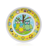 Bagoly melamin mélytányér 19cm