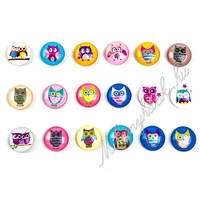 Bagoly hűtőmágnes (választható minta)