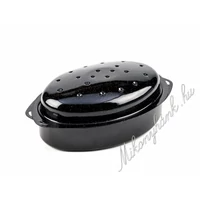 Bonyhádi zománcozott kacsasütő 42cm x 26cm