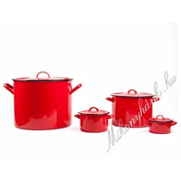 Bonyhádi zománcozott fazék 0.7 liter