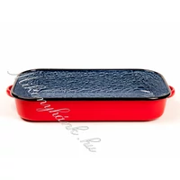 Bonyhádi zománcozott tepsi 38cm x 24cm (2.O)