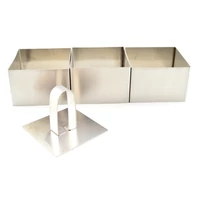 Kocka ételformázó 3+1 darabos