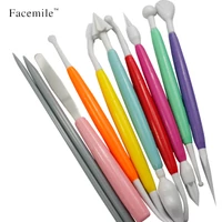 Marcipán és fondant díszítő  9 darabos