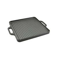 Kétoldalú öntöttvas grill lap 50cmx42cm