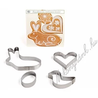 Húsvéti süteménykiszúró szett 4 darab