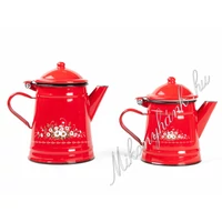Zománcozott Teáskanna-Kávékiöntő 0.5 liter