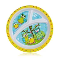 Bagoly osztott gyermek tányér 21 cm