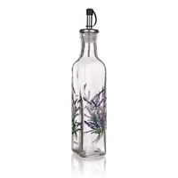 Levendula mintás olajos üveg 500ml