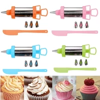 Fém díszítőtubus készlet 6 részes