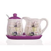 Levendula teázókészlet 5 részes