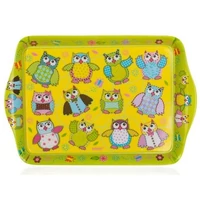 Bagoly tálca 21x14 cm