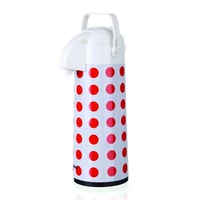 Pöttyös pumpás termosz 1.9 liter