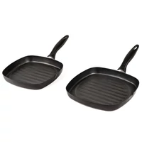 Zománcozott teflon bevonatú grillserpenyő 28cmx28cm