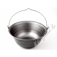 Natúr vasbogrács 40 liter