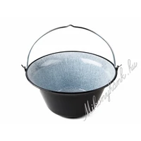 Zománc bogrács 28 liter
