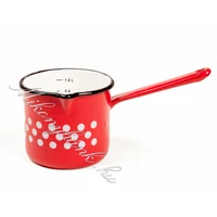 Zománcozott nyeles kiöntő 1000 ml