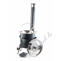 31cm Bográcsház+8 literes rozsdamentes(0.6mm)bogrács(10részes)