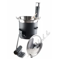45cm Hosszú lábú bográcsház + 40liter rozsdamentes üst  10részes