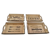 Fa tálca (választható minta)