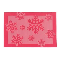 Hópehely tányéralátét 45x30cm