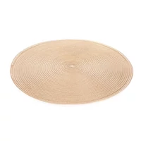 TONDO krémszínű tányéralátét 38 cm