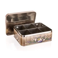 Levendula teabox tároló 6 részes