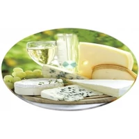 Tortatál üveg forgótál 25 cm (2.osztály)