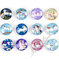 Unikornis hűtőmágnes (választható minta)