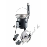 39cm magas bográcsház+20 literes vasbogrács(10részes)