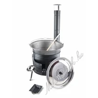 42cm Bográcsház+25 literes vasbogrács(10részes)