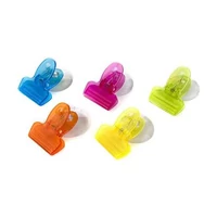 Zacskózáró csipesz tapadókoronggal 5 darab