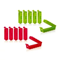 Zacskózáró csipesz 6 darab 6.5 cm