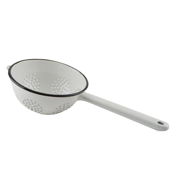 Zománcozott nyeles szűrő 20cm