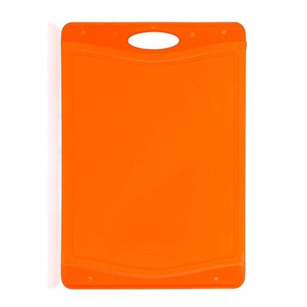 DUO ORANGE vágódeszka 37x25,5 cm