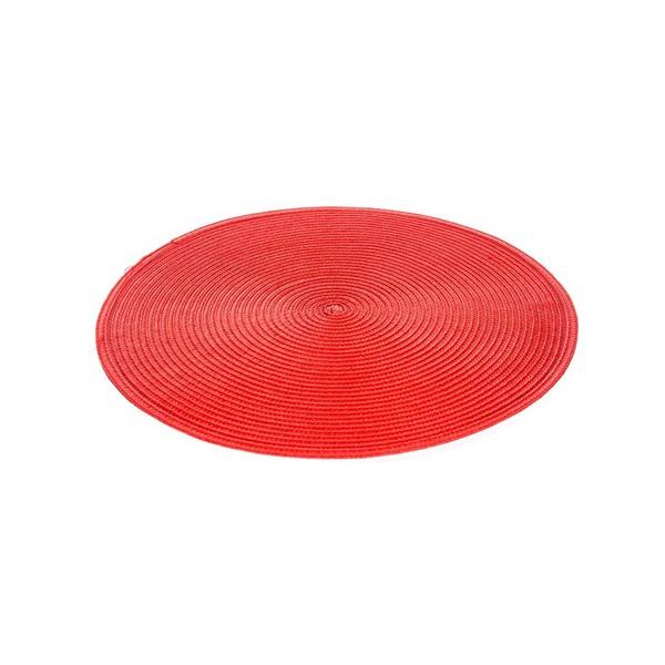 TONDO piros tányéralátét 38 cm