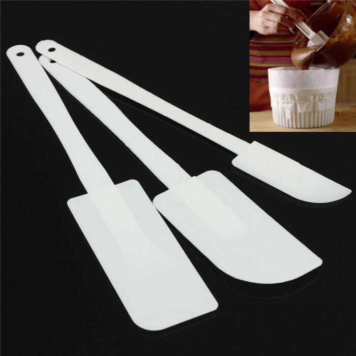 Műanyag spatula készlet 3 darab