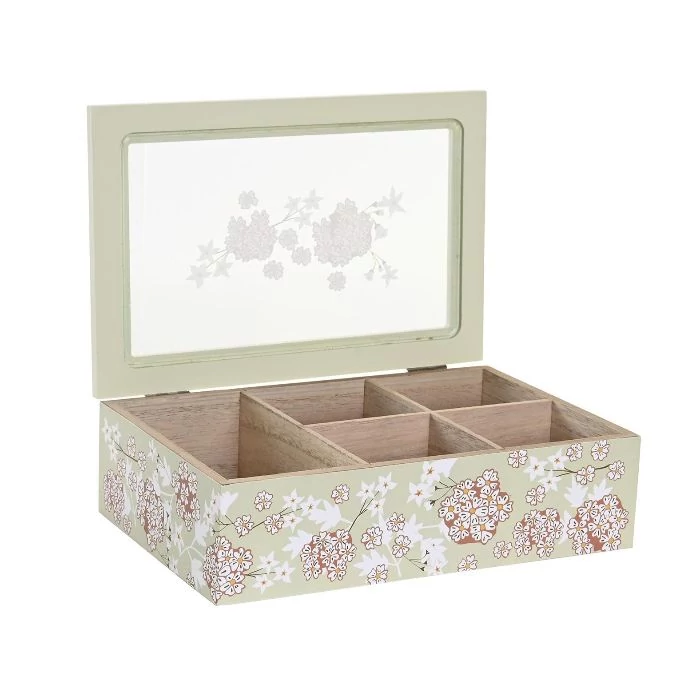 Virágmintás teafilter box (választható szín)