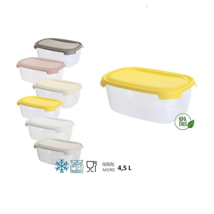 Frigó doboz, ovális 4.5 literes