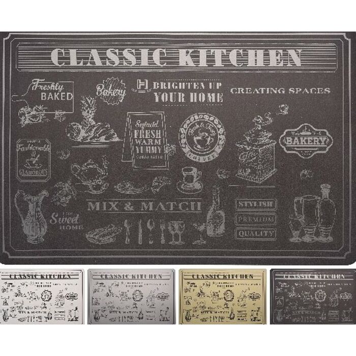 Classic Kittchen tányéralátét 44x28.5cm(választható szín)